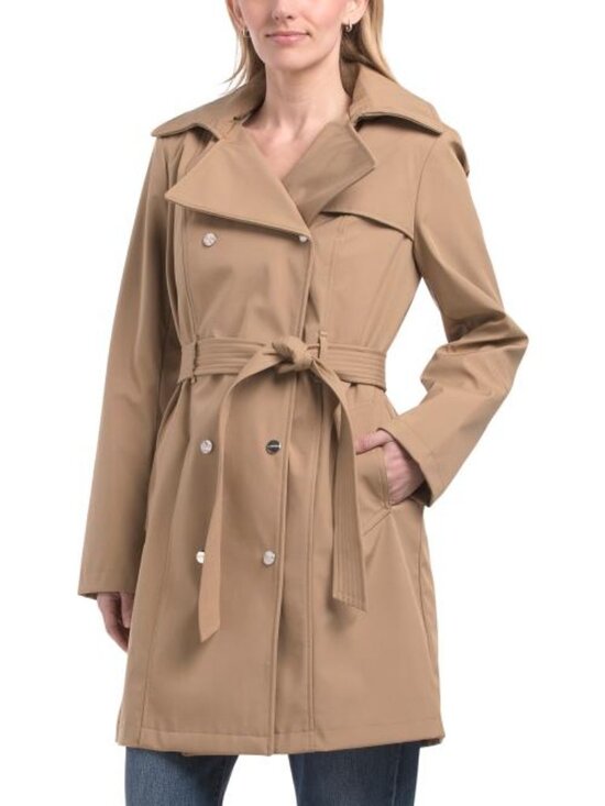 Calvin Klein Jackets & Blazers - CALVIN KLEIN Belted Mid Length Trench Coat